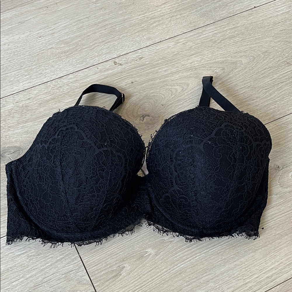 VICTORIAS SECRET dream angels lined Demi bra- 32DDD